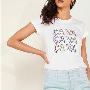 Zadig & Voltaire skinny CA VA shirt